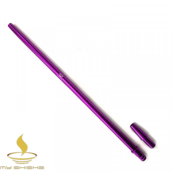 DIAMOND SHISHA Aluminium Mundstück Fineliner Lila 40cm