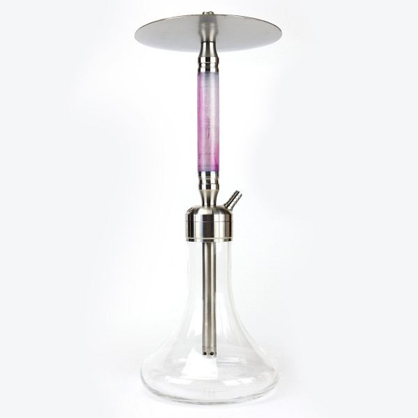 MIRA EPO-I Epoxid Pink Edelstahl Shisha