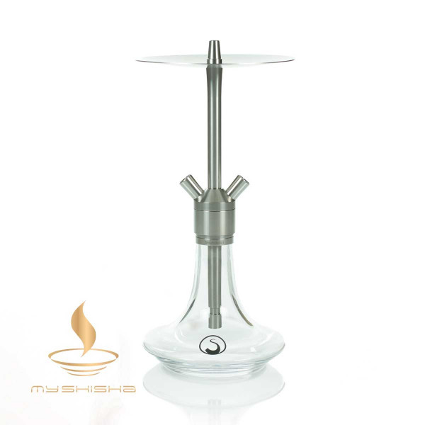 STEAMULATION Edelstahl Shisha Prime Clear