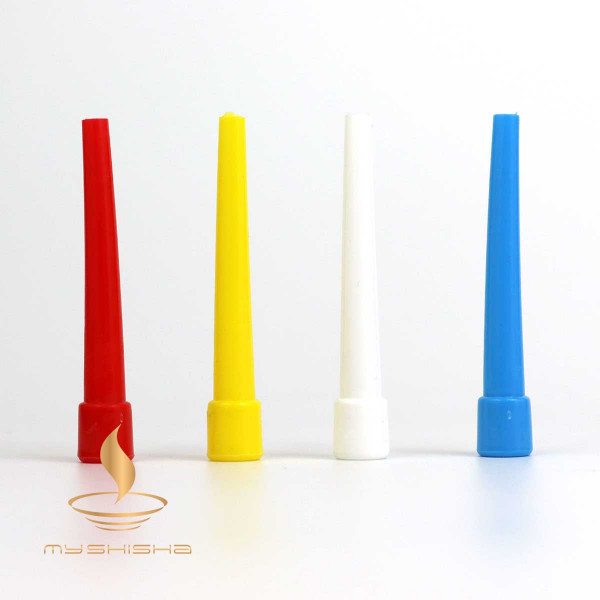 MY SHISHA Hygienemundstücke XL Bunt 8,5 cm 50 Stk