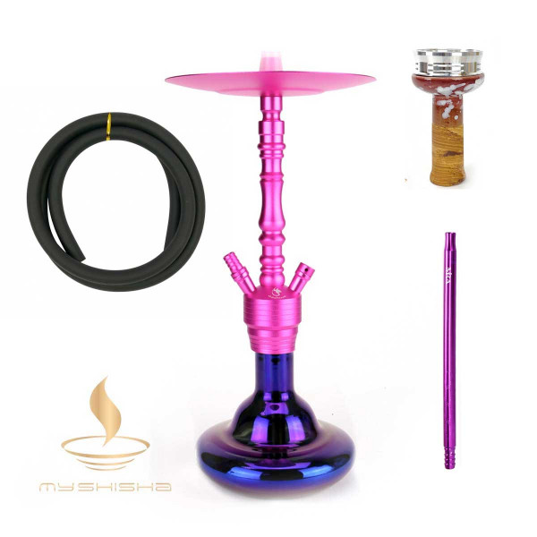 Dschinni Pico Pink Purple Rain Shisha