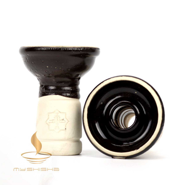 ORIENT Shisha Schamott Phunnel Schwarz Weiß