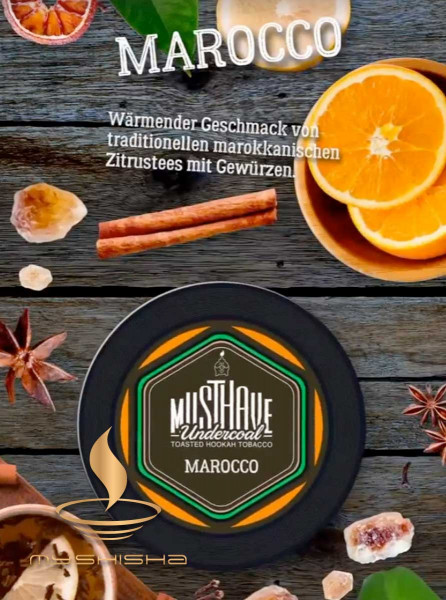 MUSTHAVE Tobacco Morocco 25g Gewürze Tee Zitrone