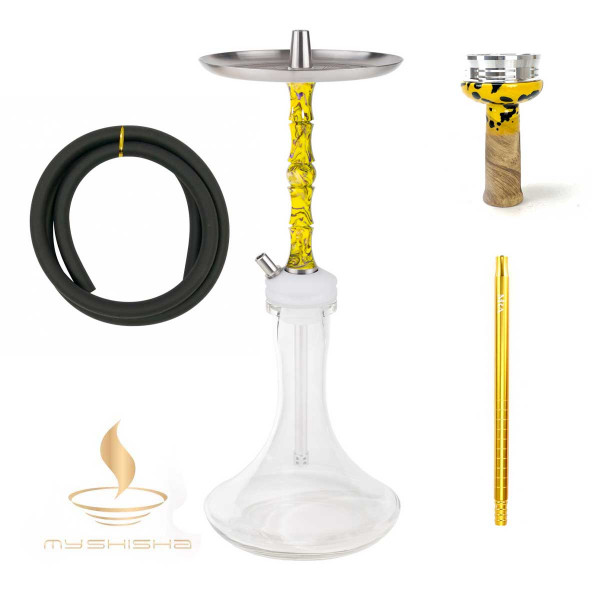 MOZE Dash White Ball Yellow Standard-Bowl Clear