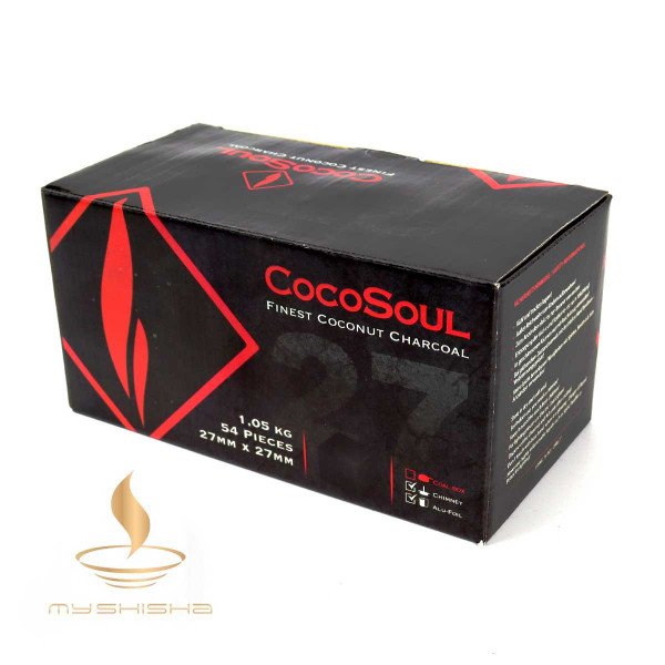 COCOSOUL C27 Shisha Kohle 1KG 27mm