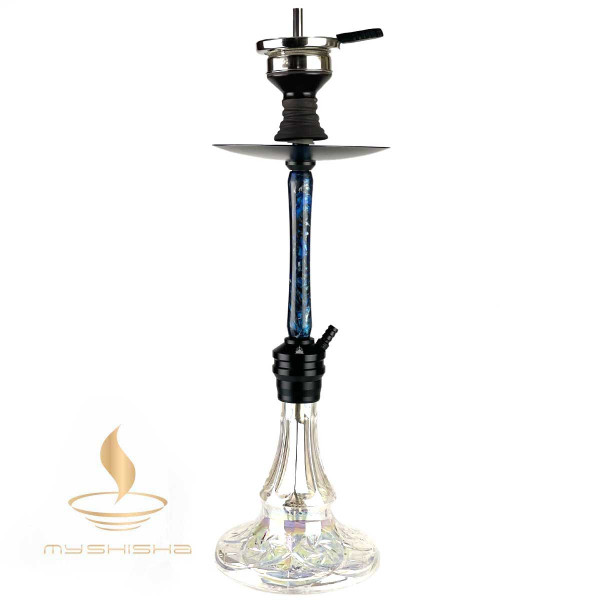 TITANIC PIQUET Shisha Black Blue 1-2