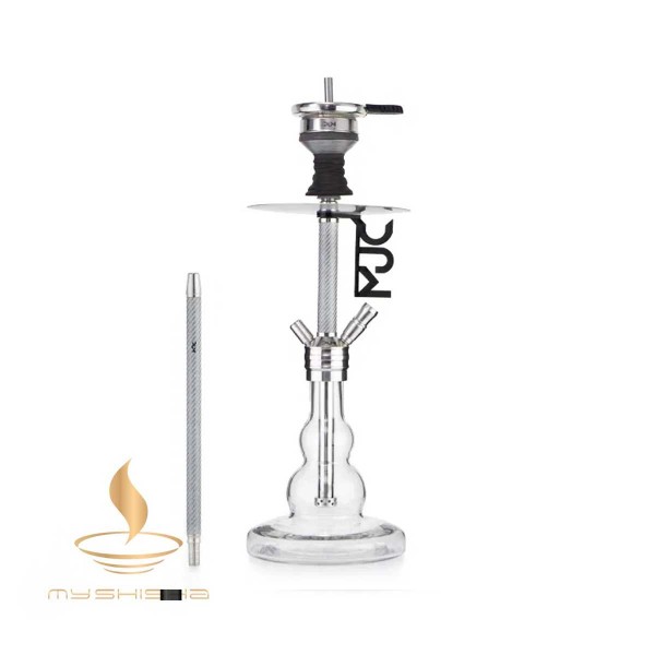 DUM BUBBLE CARBON SS24 Silver SV Shisha Silber
